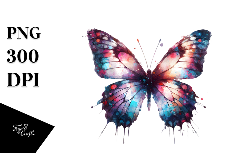 Vibrant Butterfly PNG