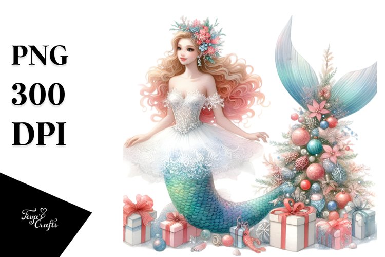 Mermaid Clipart Image 11