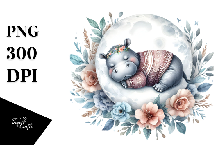 Hippo Clipart Image 14