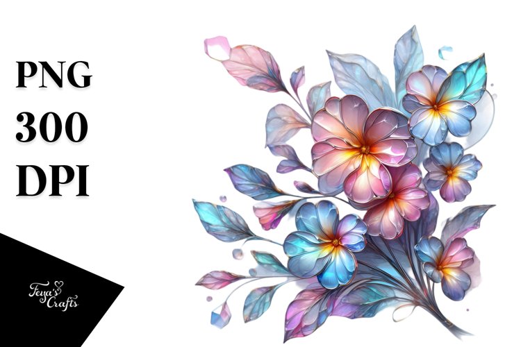 Shiny Primrose Made of PNG