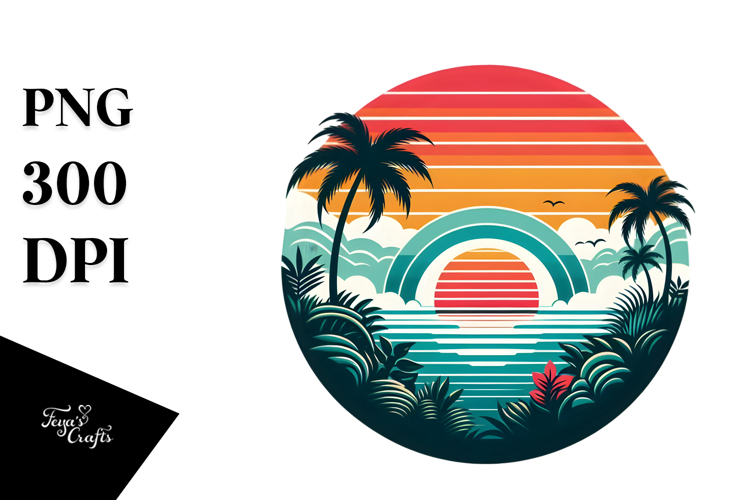 Sunset Clipart Image 24