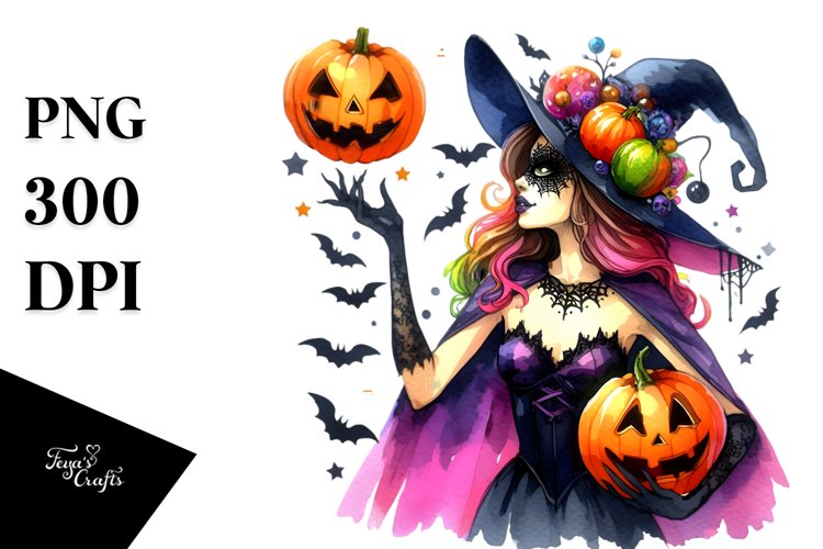 Witch Clipart Image 17