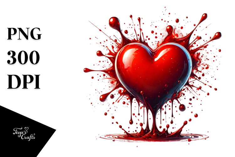 Red Heart Png Image 19