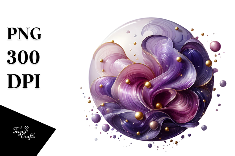 Abstract Violet PNG