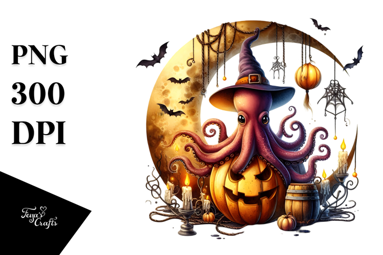 Octopus Clipart Image 12
