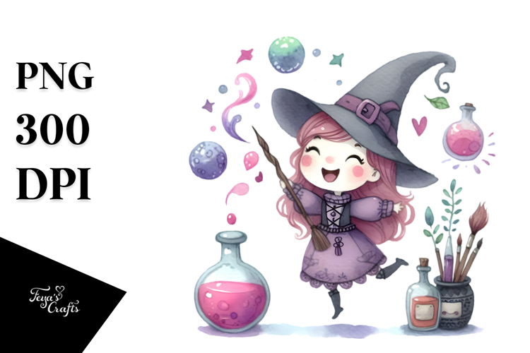 Witch Clipart Image 14