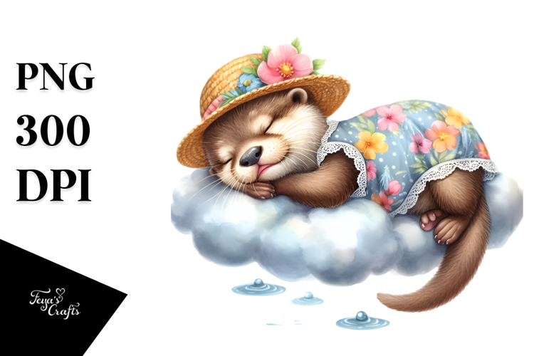 Otter Clipart Image 20