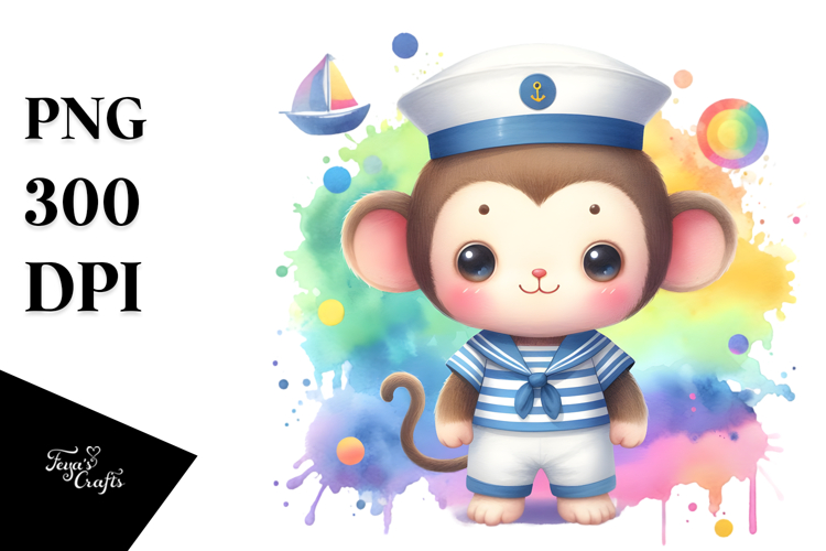 Monkey Clipart Image 15