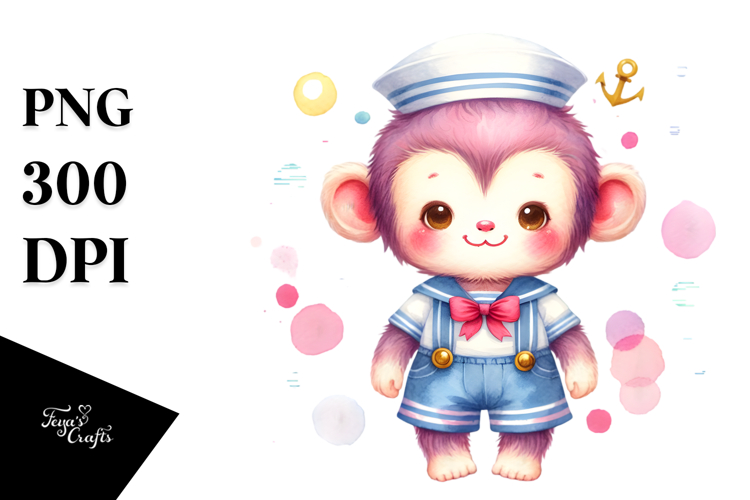 Monkey Clipart Image 13