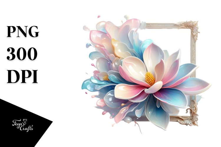 Magnolia Clipart Image 8