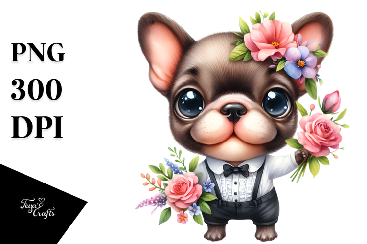 Baby Dressed Human Flower Clipart