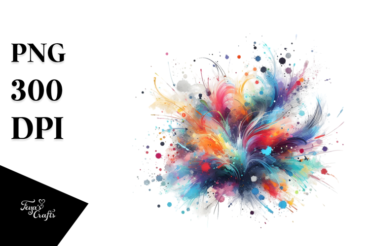 Splatter PNG Image 12