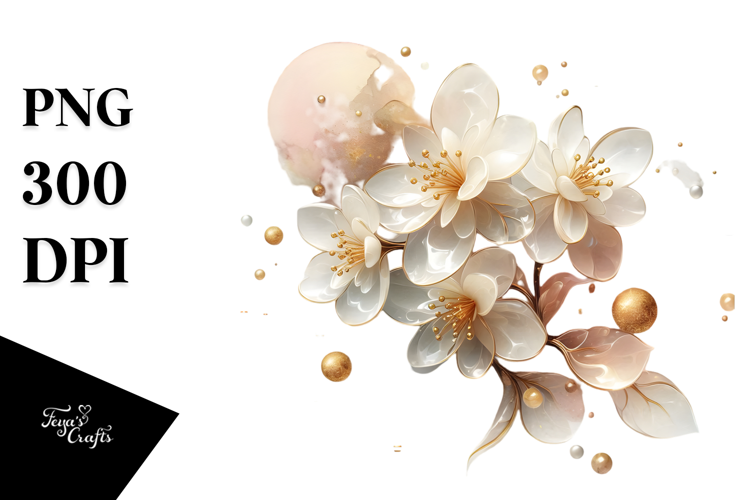 Abstract Jasmine PNG
