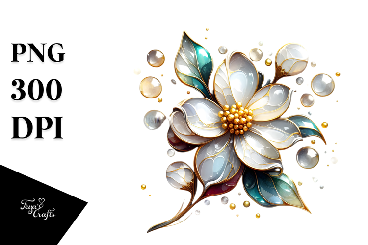 Abstract Jasmine PNG