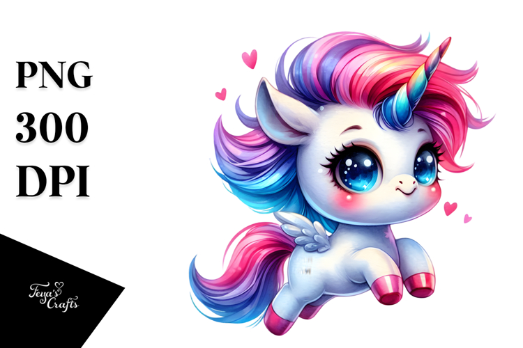 Cute Unicorn Jumping, Style