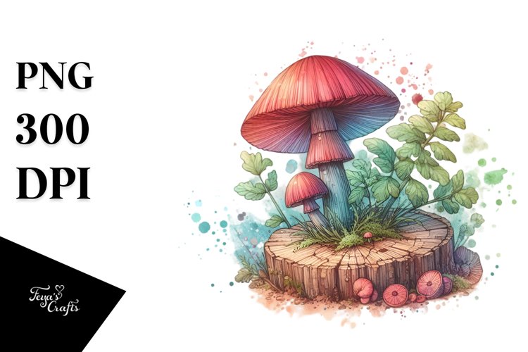 Mushroom Clipart Image 9