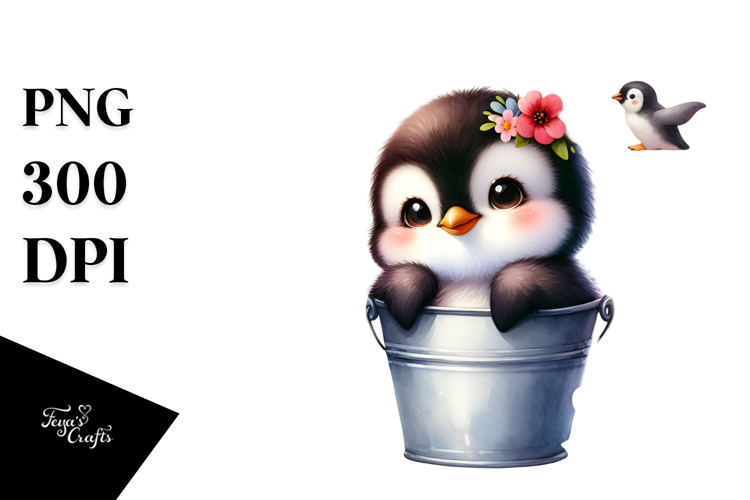 Penguin Clipart Image 19