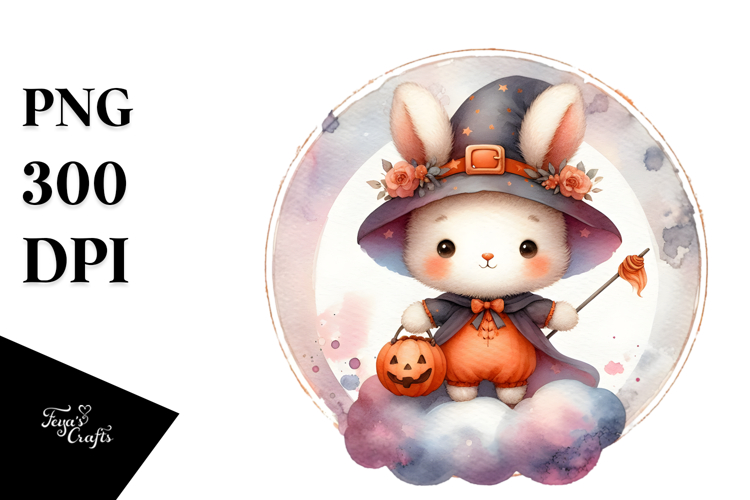 Retro Halloween Peacock PNG