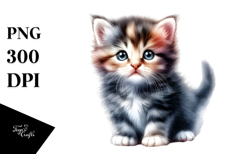 Kitten Clipart Image 2