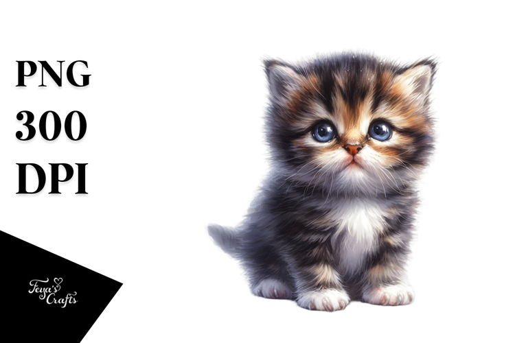 Kitten Clipart Image 7