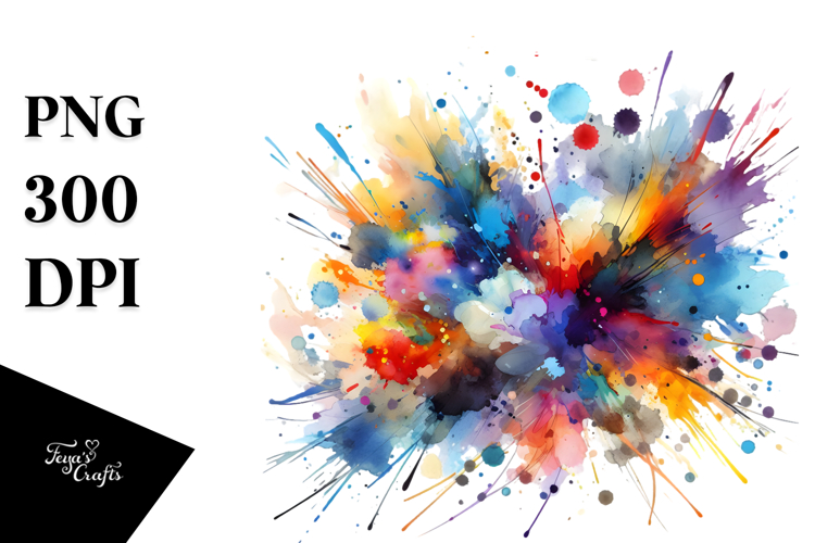 Splatter PNG Image 10