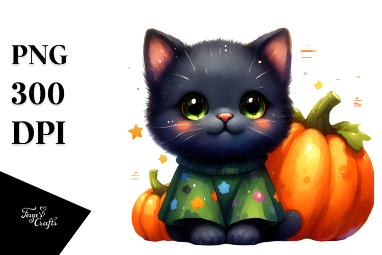 Black Cat Png Image 12