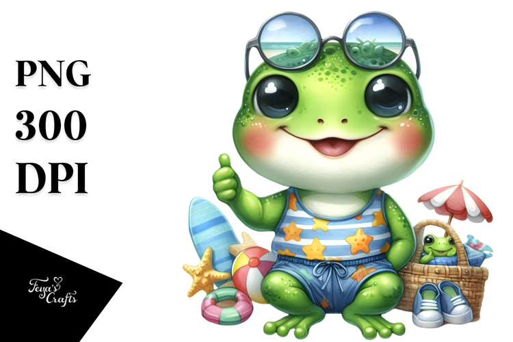 Frog Clipart Image 15