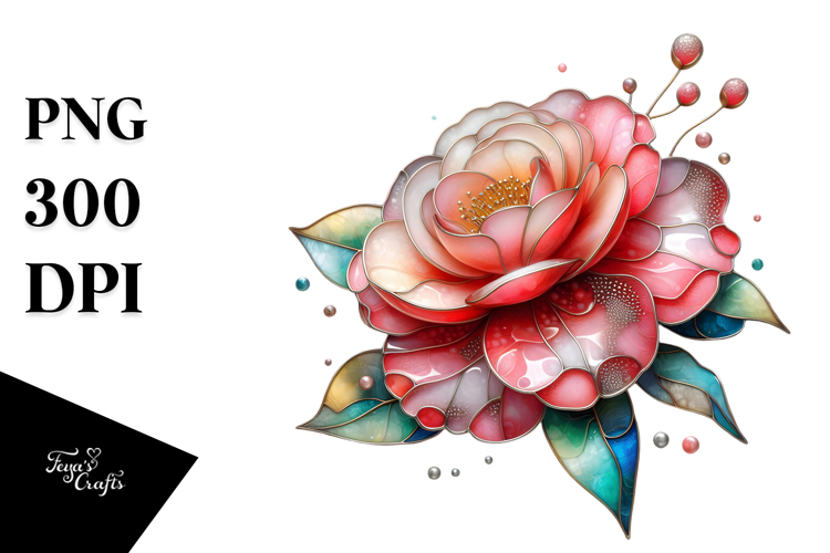 Flower Sticker Png Image 22