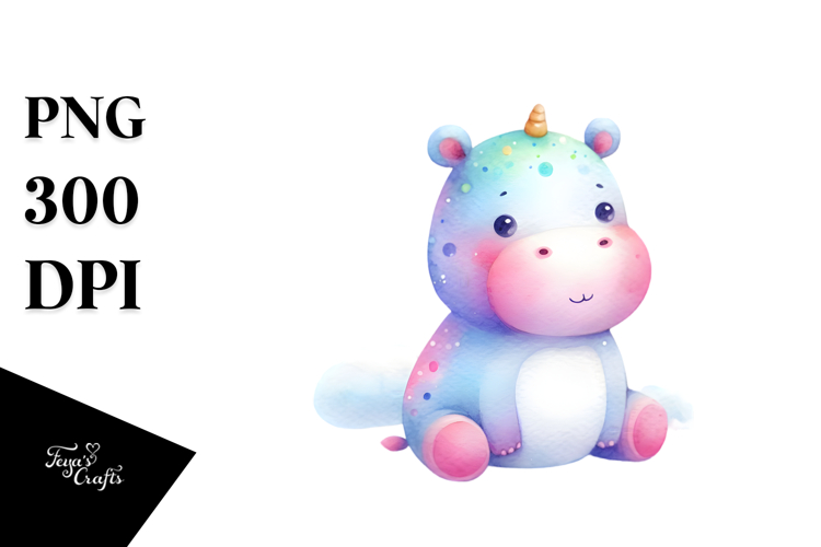 Hippo Clipart Image 8