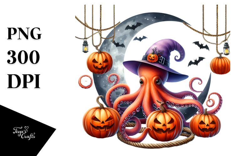 Octopus Clipart Image 8