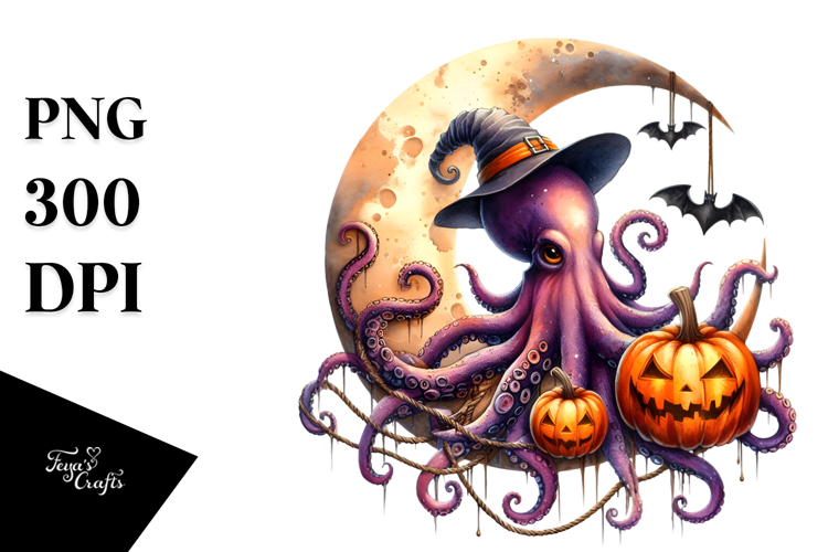 Octopus Clipart Image 9