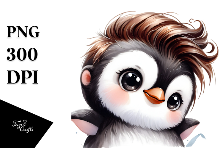Penguin Clipart Image 22