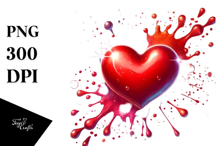 Red Heart Png Image 14