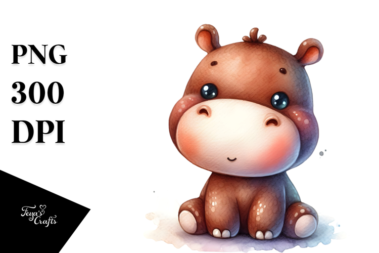 Hippo Clipart Image 22