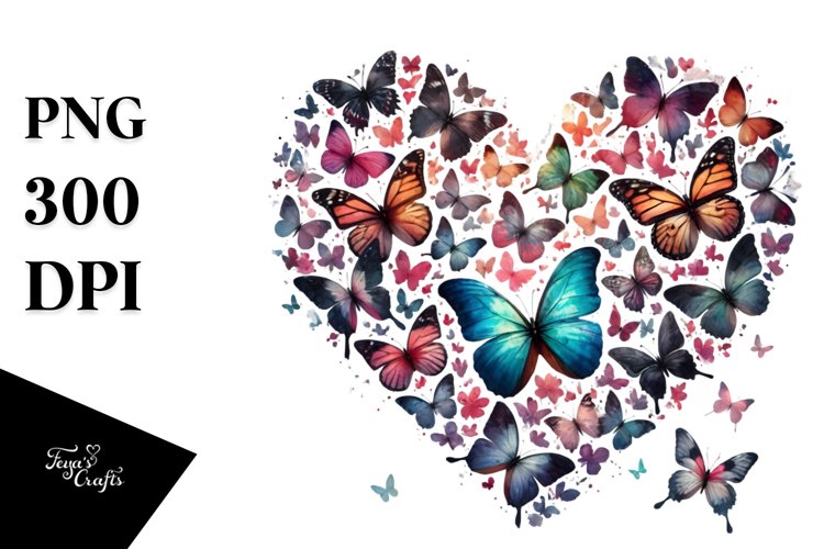 Butterflies Silhouette Image 13