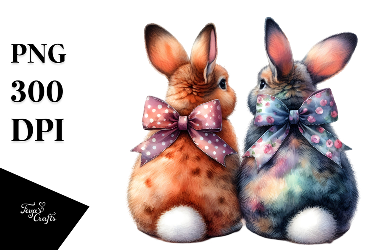 Bunnies Clipart Image 7
