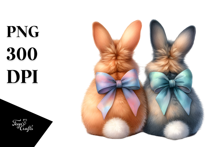 Bunnies Clipart Image 6
