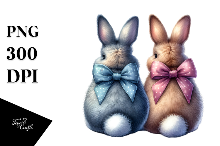 Bunnies Clipart Image 11
