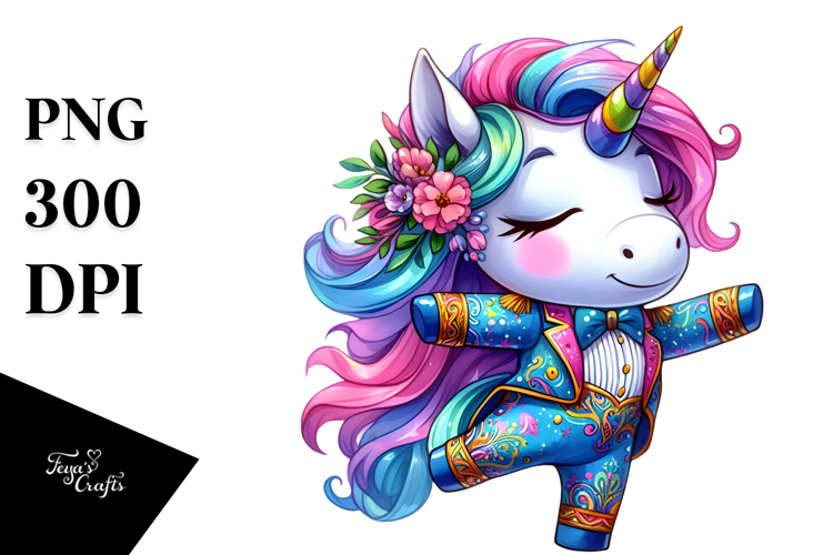 Unicorn Clipart Image 9