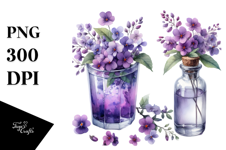 Violet Clipart Image 3