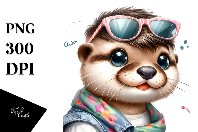 Otter Clipart Image 17