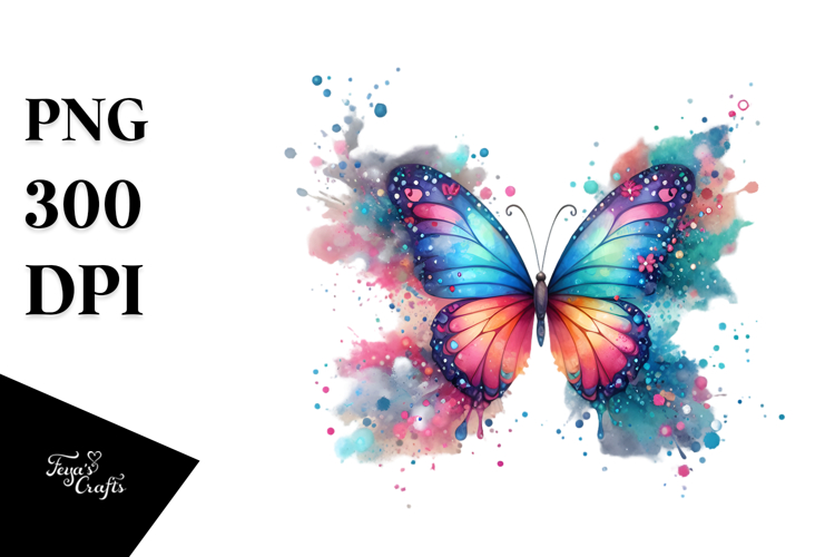 Cute Butterfly Clipart Image 13