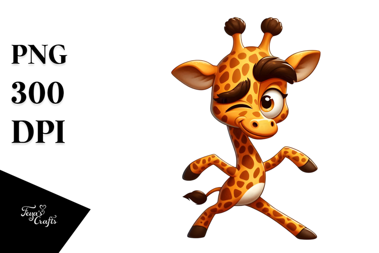 Giraffe Clipart Image 4