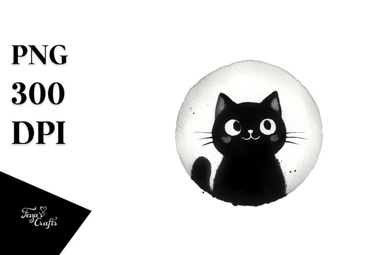 Black Cat Png Image 23