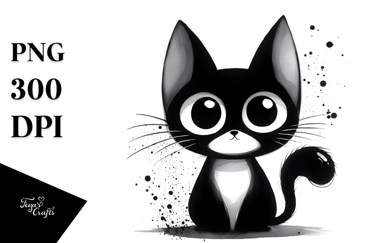 Black Cat Png Image 22