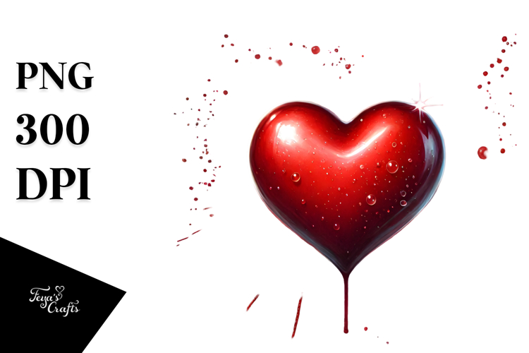 Red Heart Png Image 4