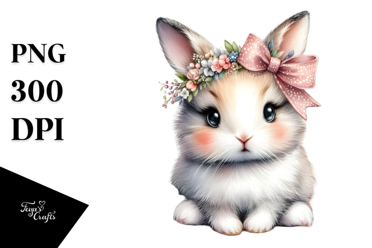 Adorned Baby Bunny