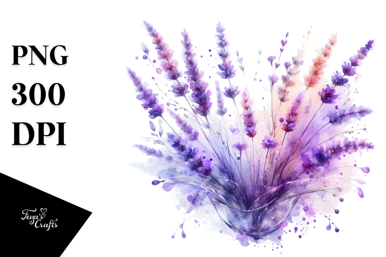 Glossy Lavender | Sublimation | Clipart