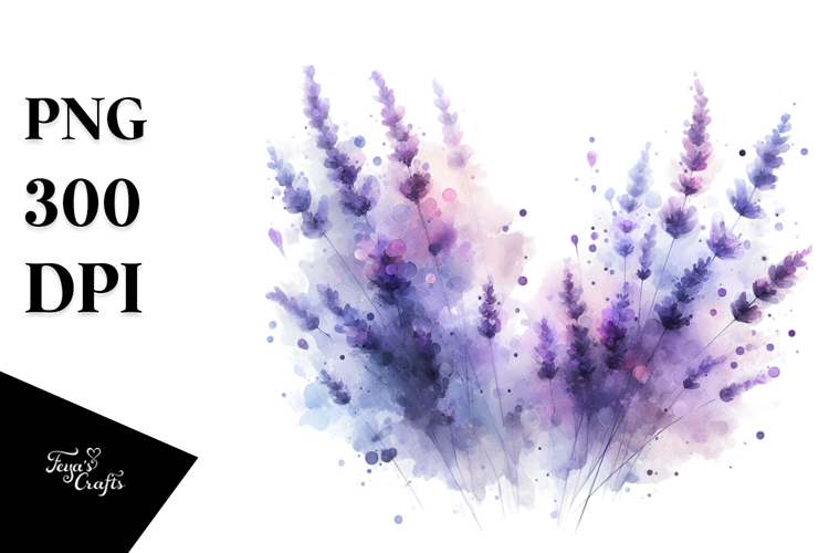 Glossy Lavender | Sublimation | Clipart