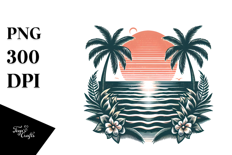 Sunset Clipart Image 16